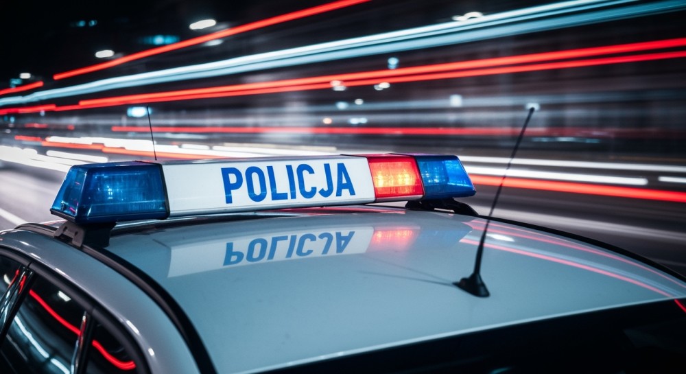 Młody kierowca audi wpadł w ręce policji za nadmierną prędkość i stracił prawo jazdy