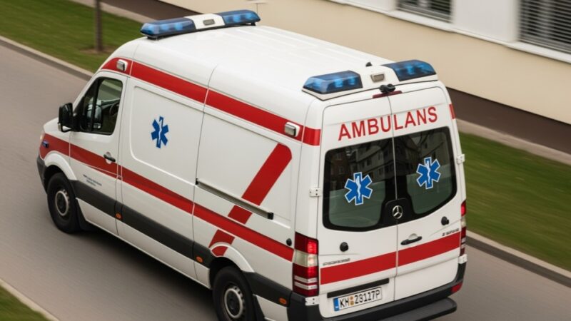 Policja ratuje mężczyznę przed wychłodzeniem w zimowej akcji pomocowej