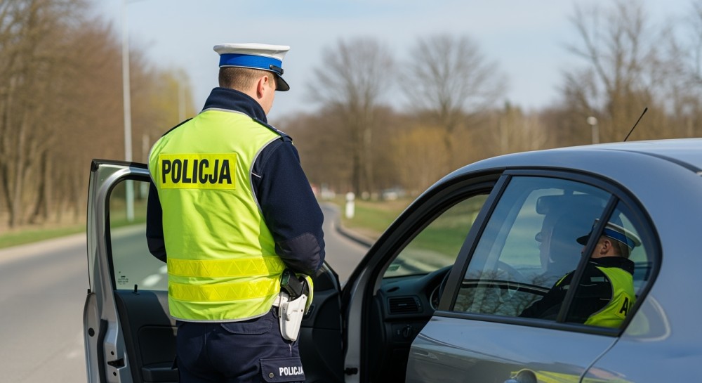 Bezpieczeństwo na drogach w okresie świątecznym: Działania policji w Przemyślu