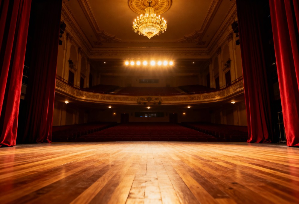 Przemysław Stippa jako główny juror 47. Biesiady Teatralnej w Horyńcu-Zdroju