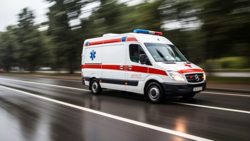 Policja uratowała mężczyznę na moście w Przemyślu